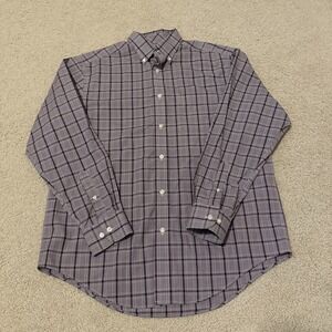 Gold Label Roundtree York Long Sleeve Perfect Performance Button Down Men's M